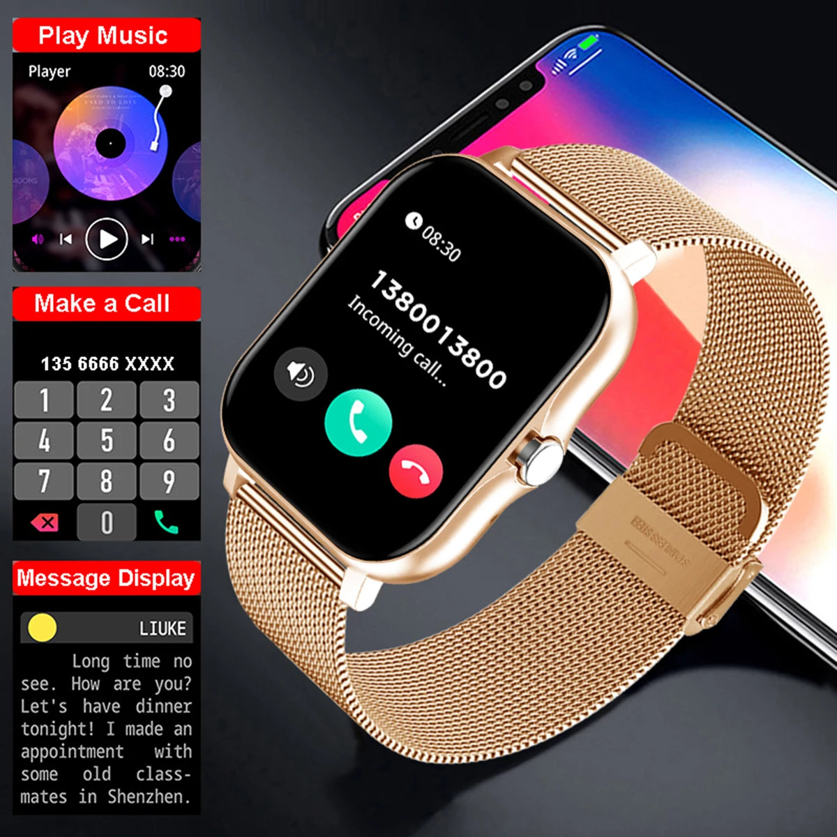 Smartwatch for Fitness and Style